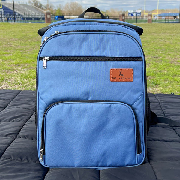 Steel Blue Backpack Cooler The Last Stag