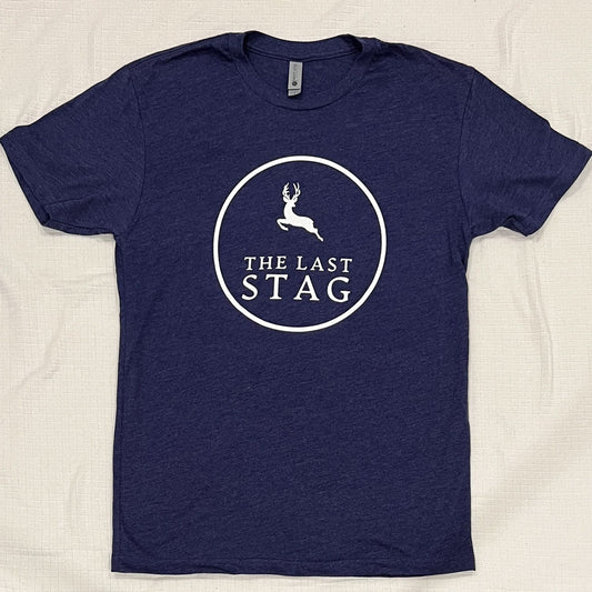 The Last Stag Circle Logo T-Shirt - Storm - The Last Stag